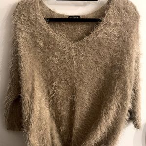 Max & Mia fuzzy sweater